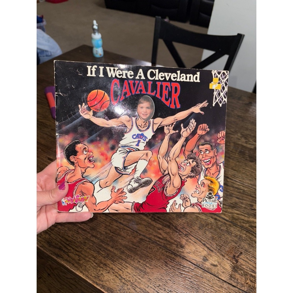 Vintage NBA 1993 "if I were a Cleveland cavalier" picture me basketball book